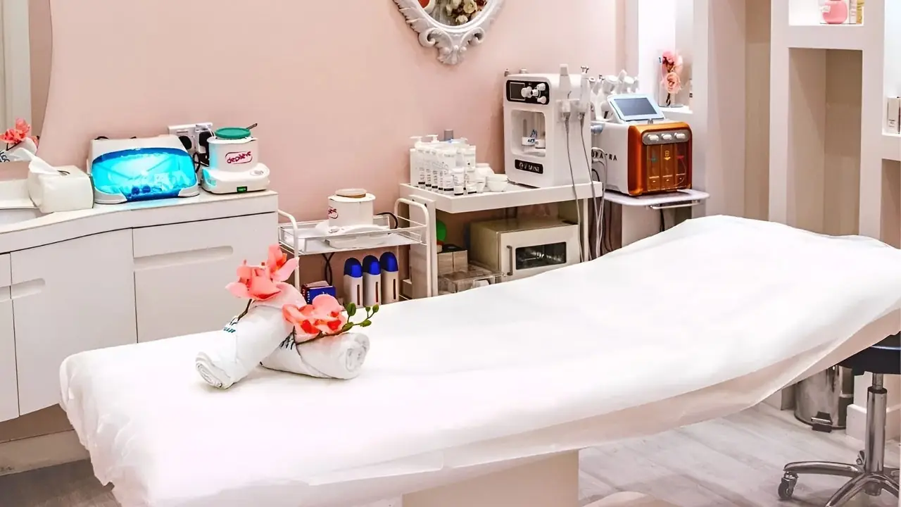 Private facial room