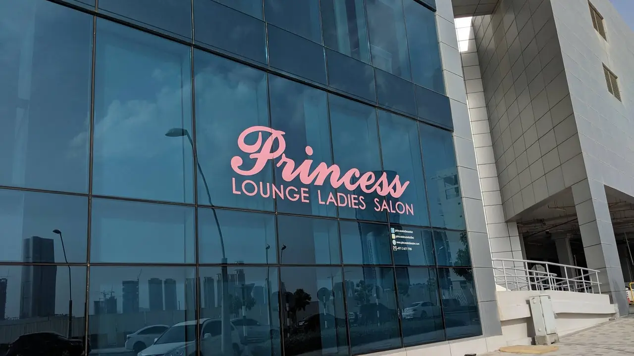 Princess Lounge Ladies Salon storefront at Damac Oceanscape
